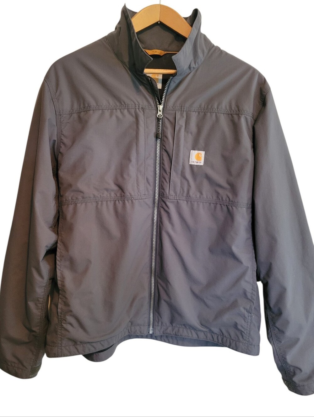 Carhartt Full Swing Briscoe Jacket Men’s Large Shadow Gray Force Rain Defender